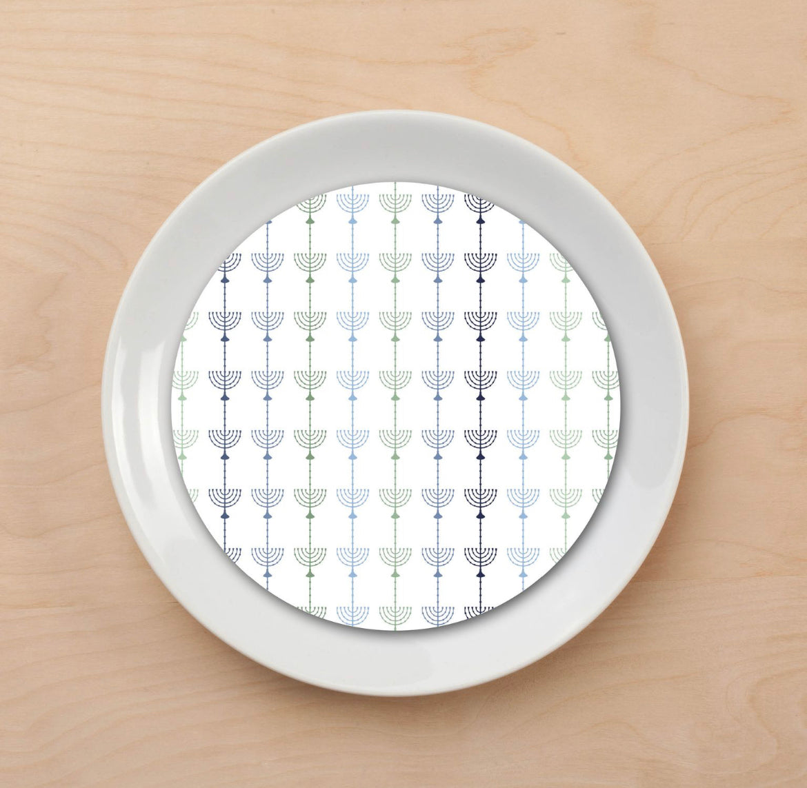 Menorah Plate Accent