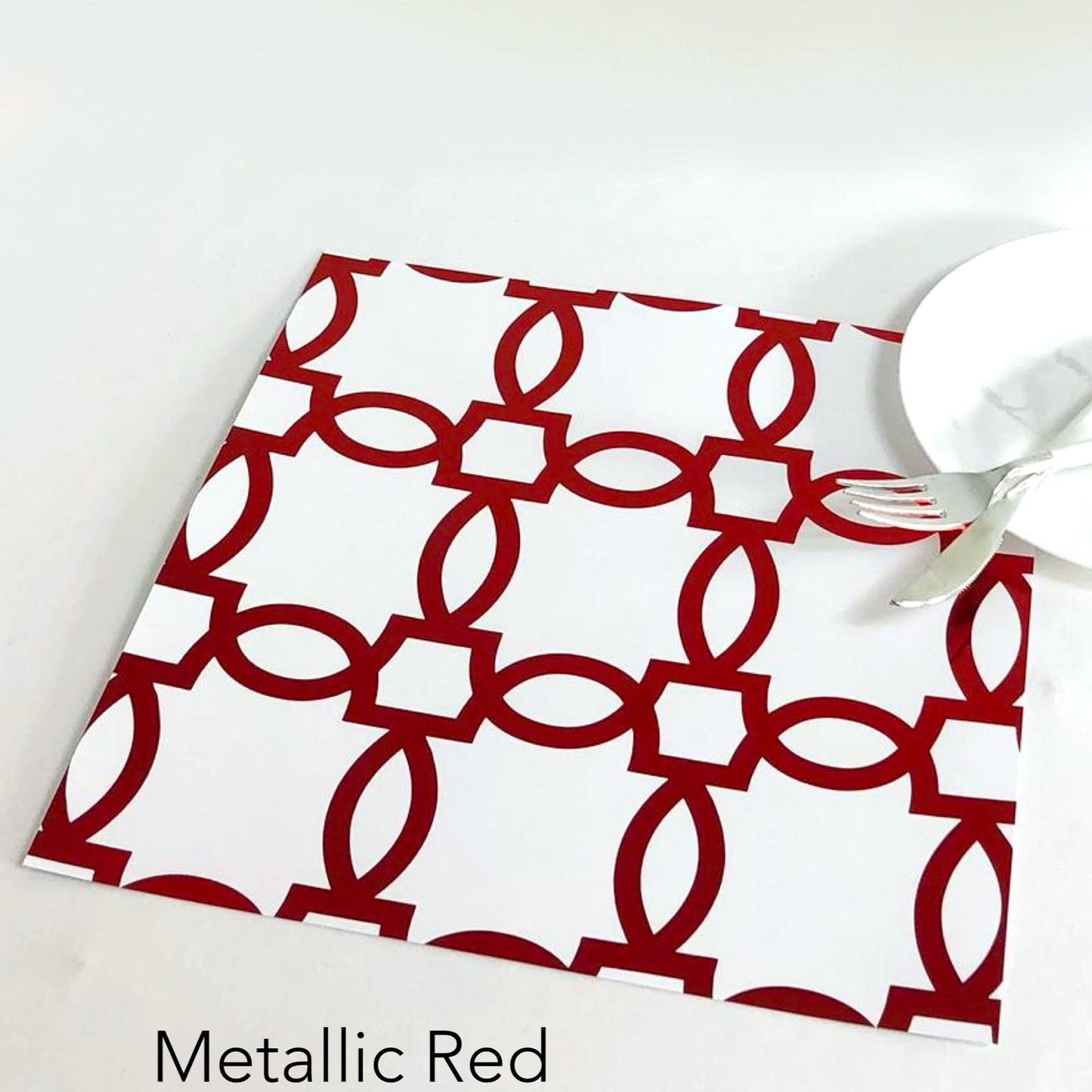 Foil Iron Links - Charger - (SQUARE)