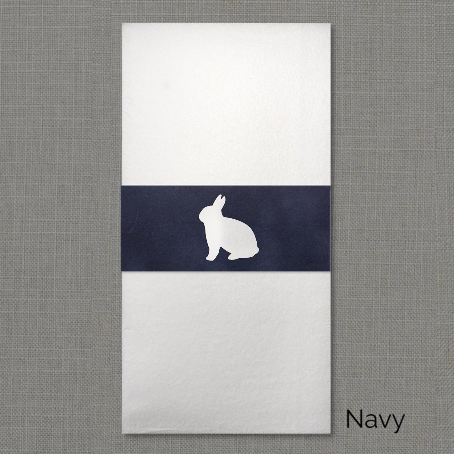 Bunny Velvet Napkin Wrap