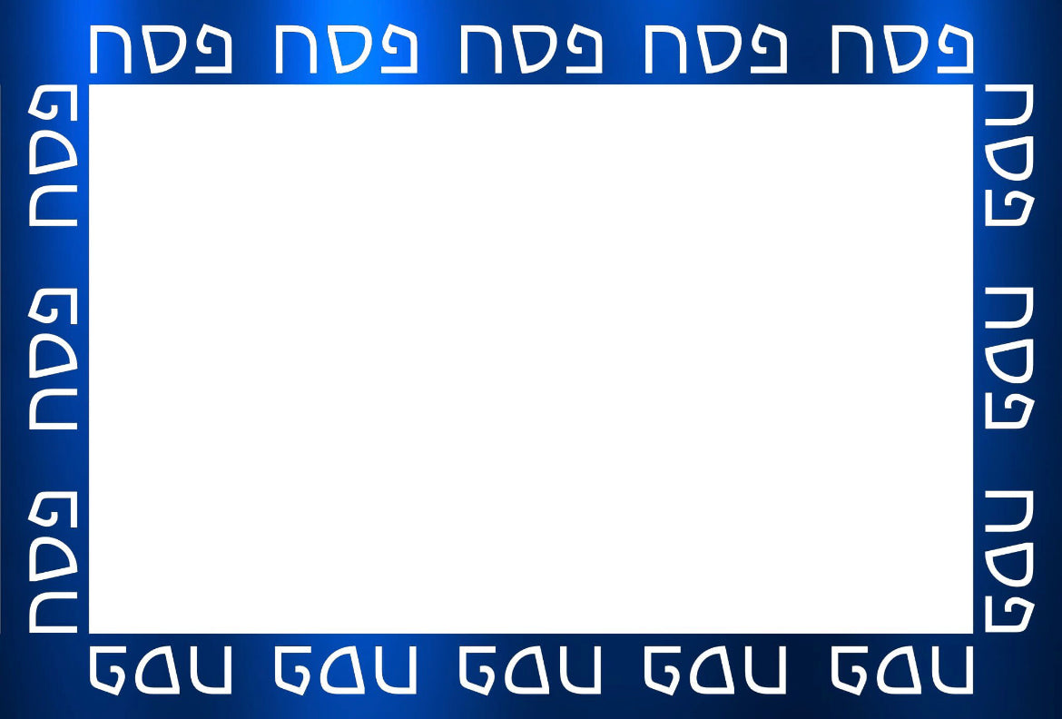 Foil Pesach - Placemat