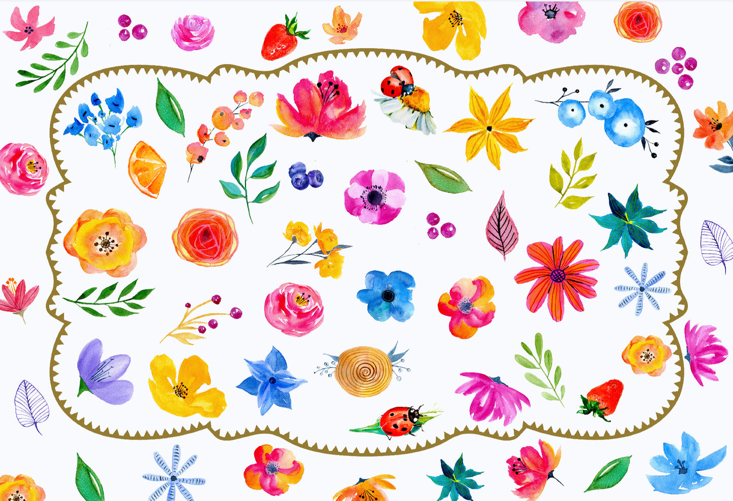 Floral Placemat