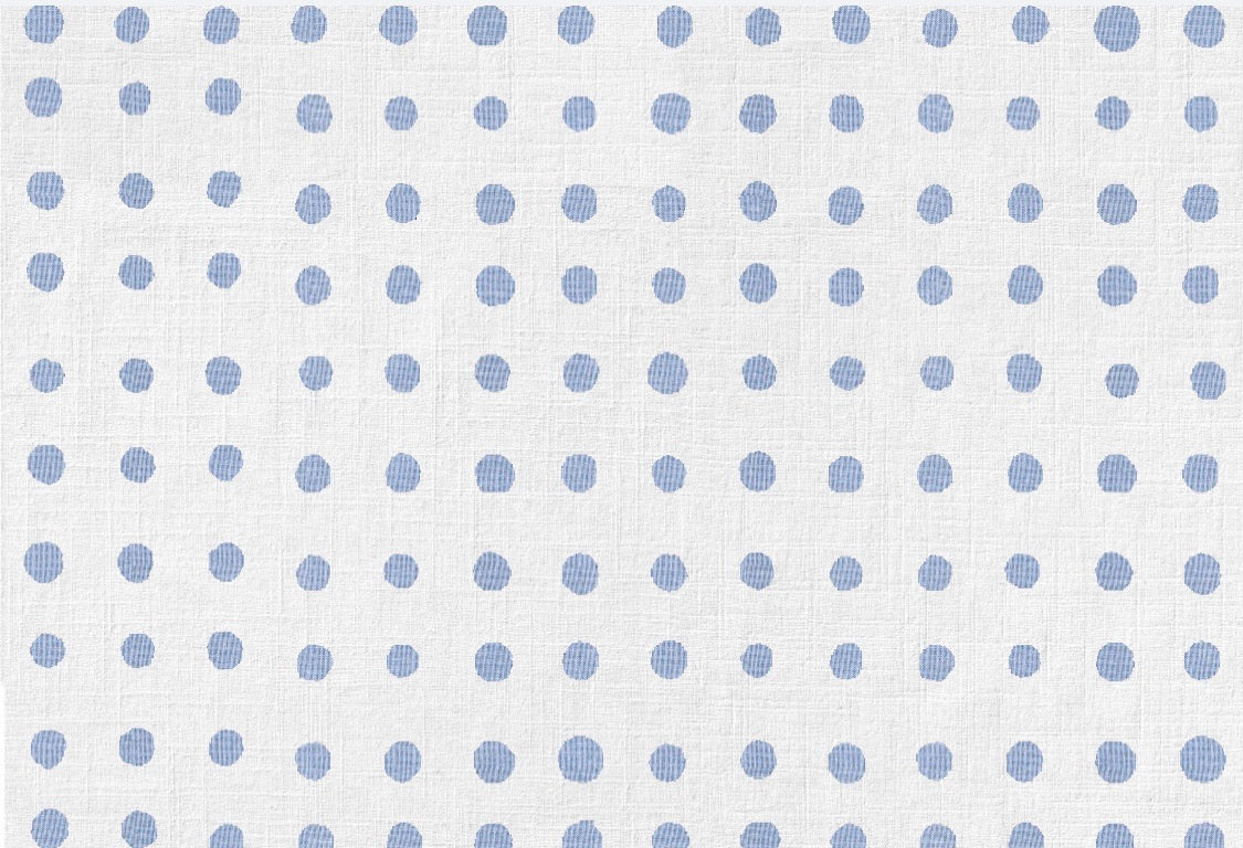Blue Painted Dot Placemat