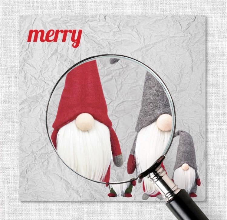 Merry Gnomes Charger - (SQUARE)