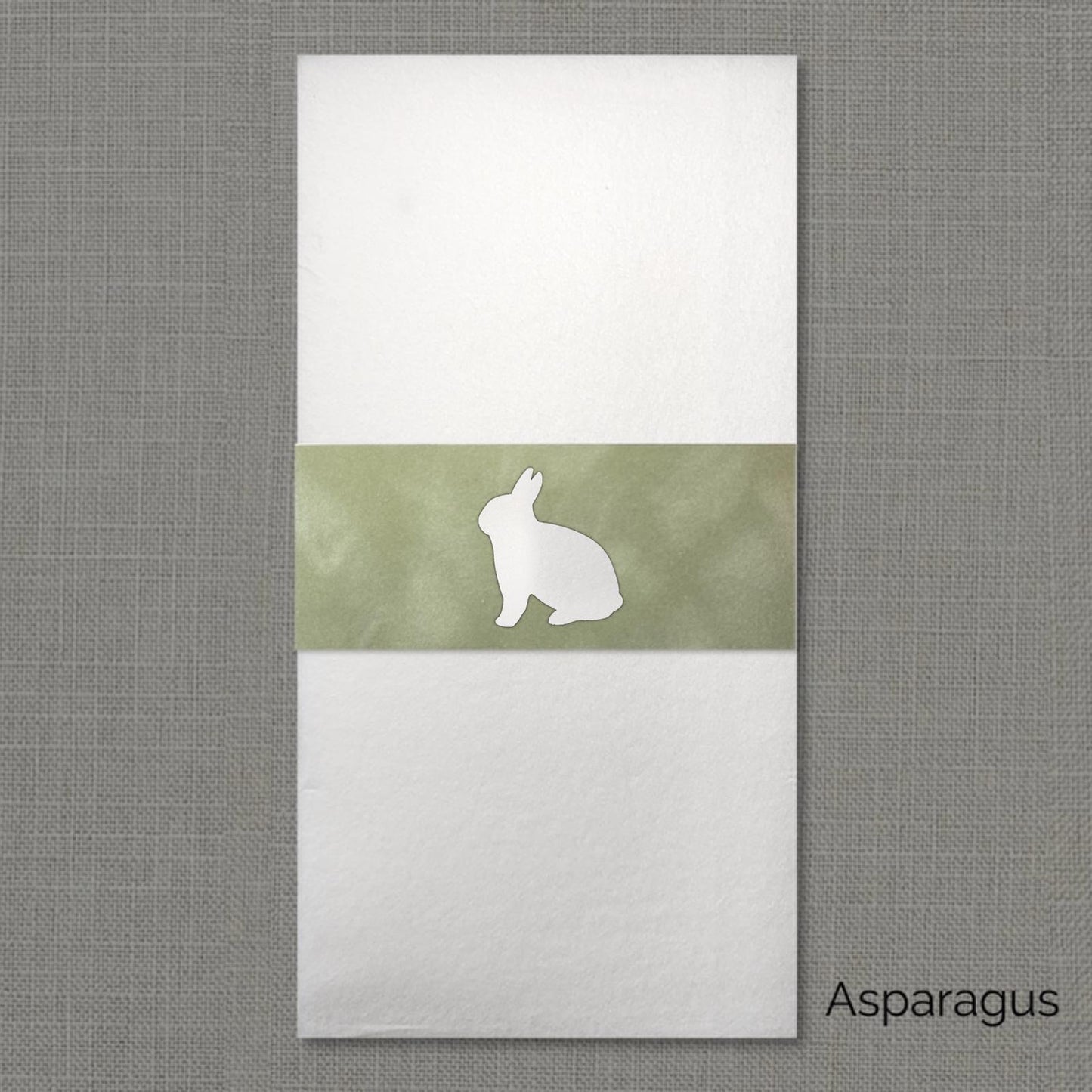 Bunny Velvet Napkin Wrap