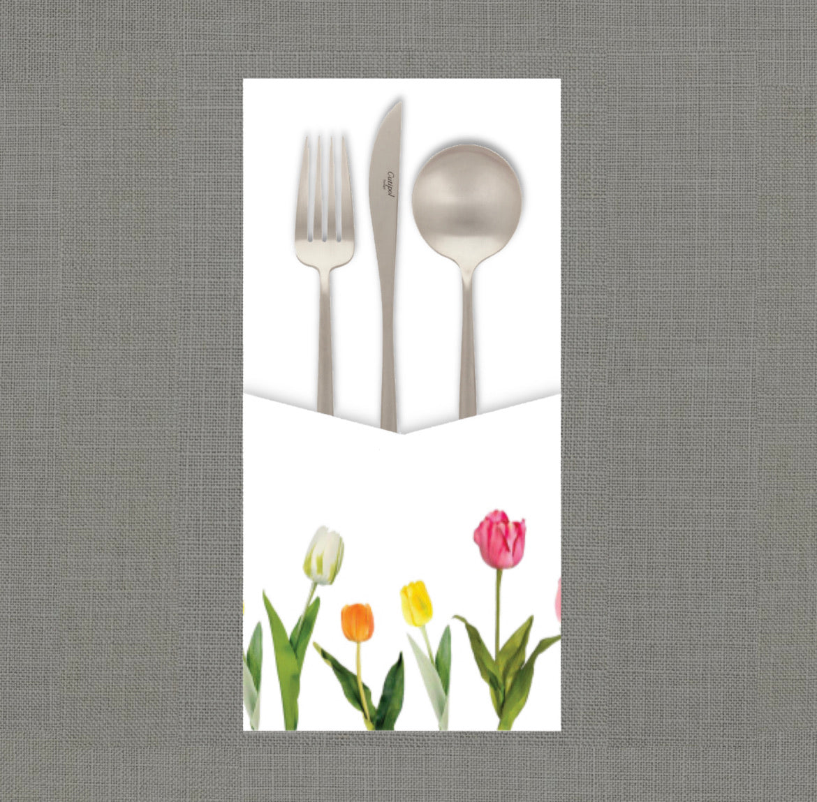 Spring Ring Cutlery Pouch