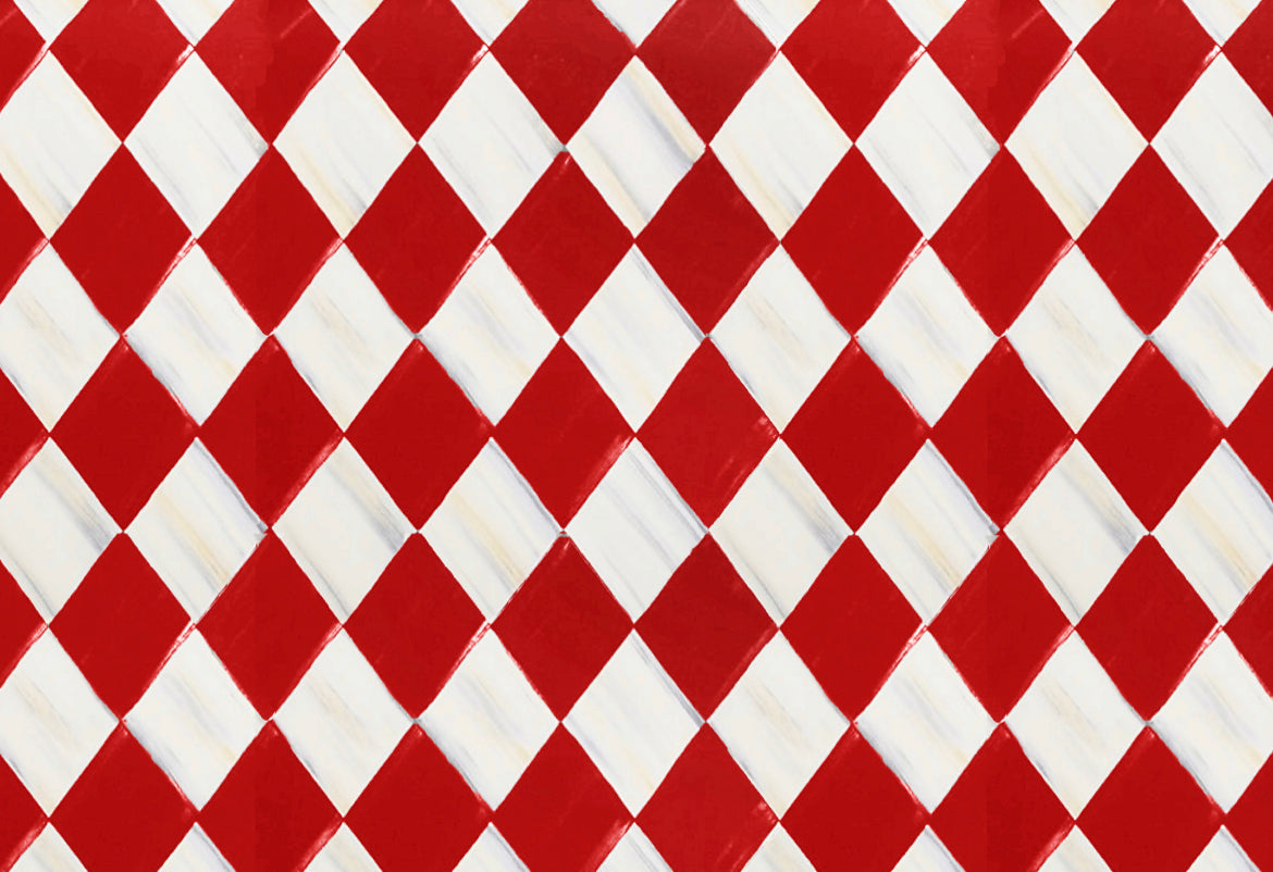 Harlequin Red - Placemat