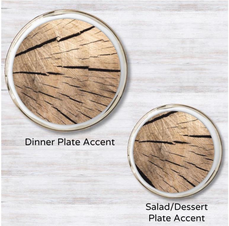 Timber Plate Accent