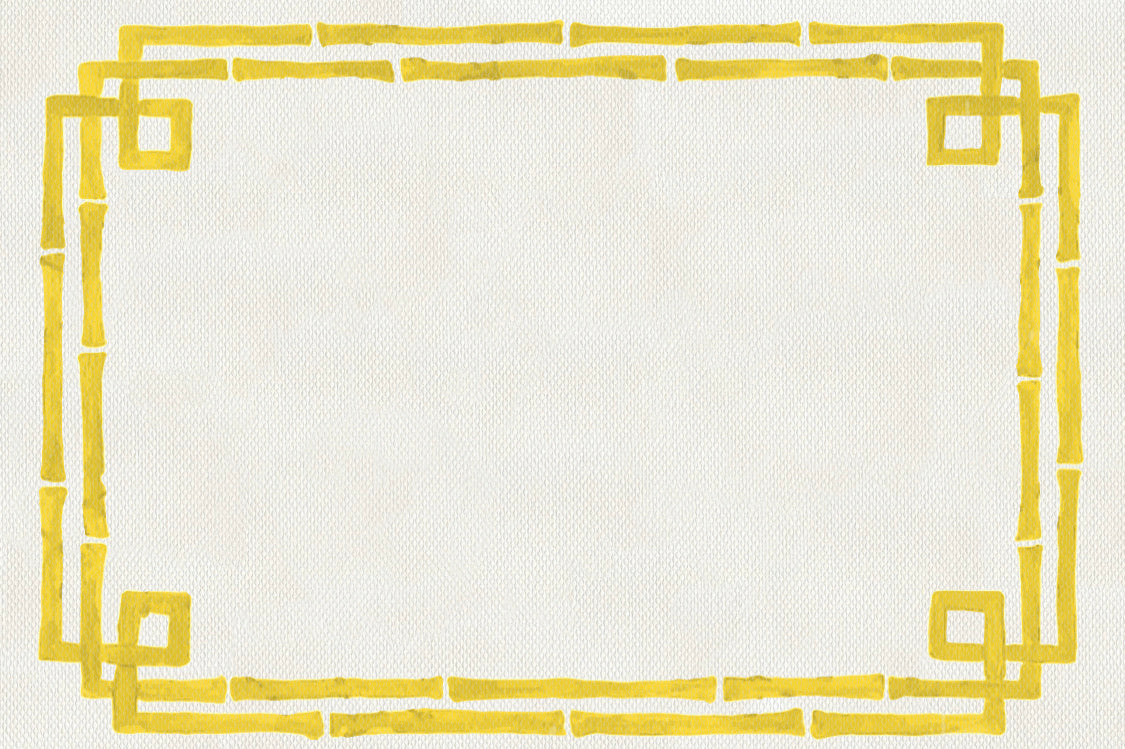 Bamboo Yellow - Placemat