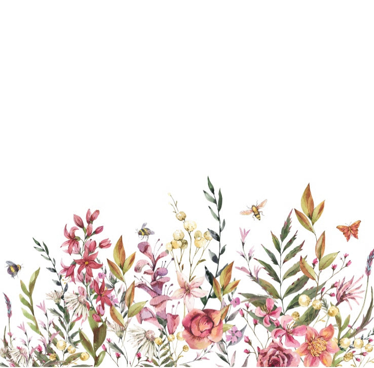 Wildflower Charger - (SQUARE)