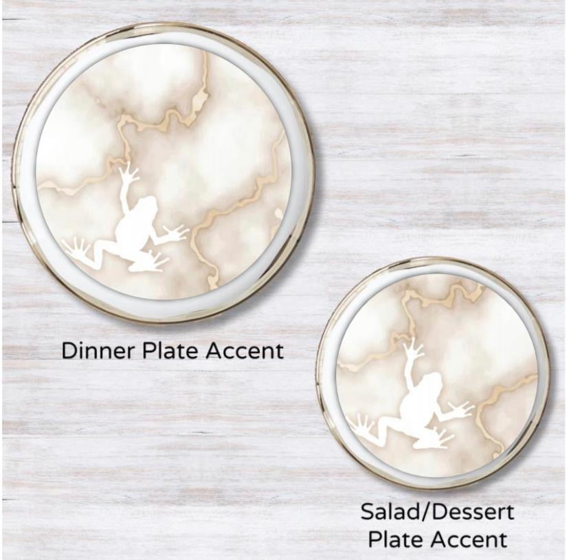 Desert Frog Plate Accent