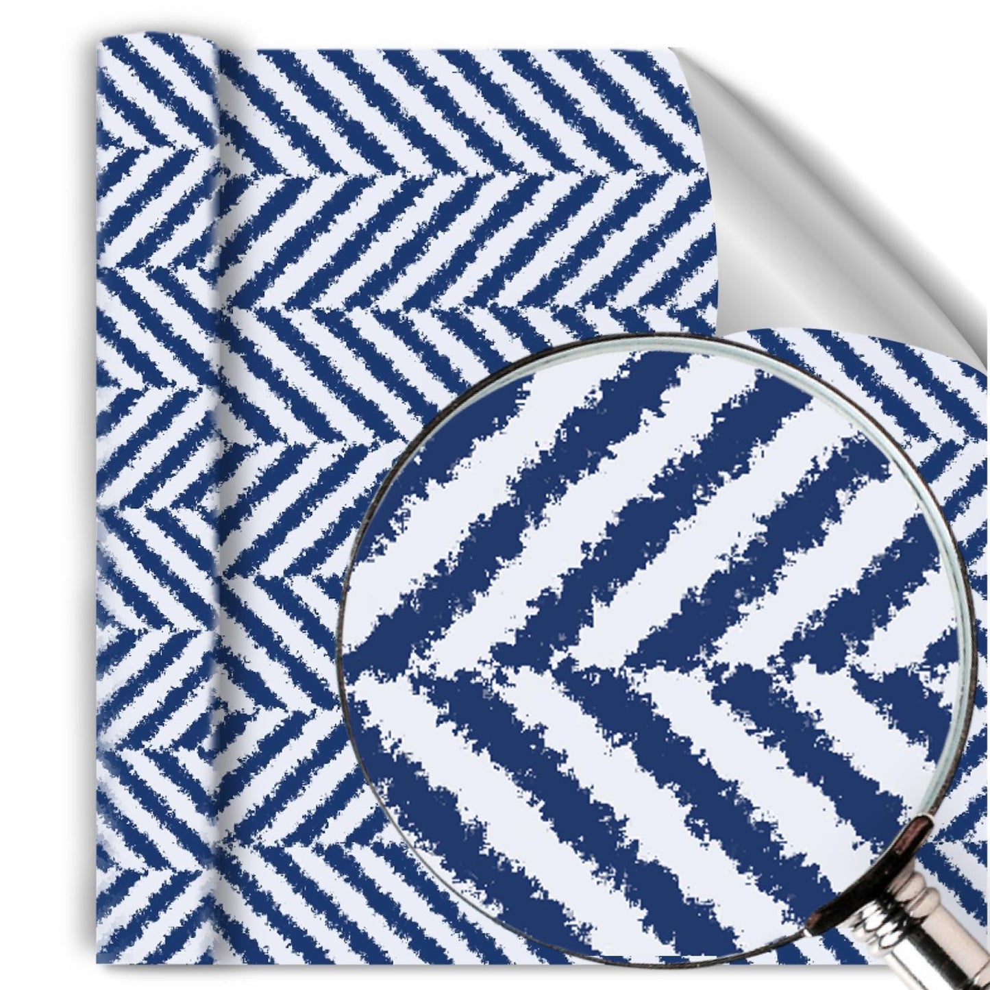 Herringbone Blue