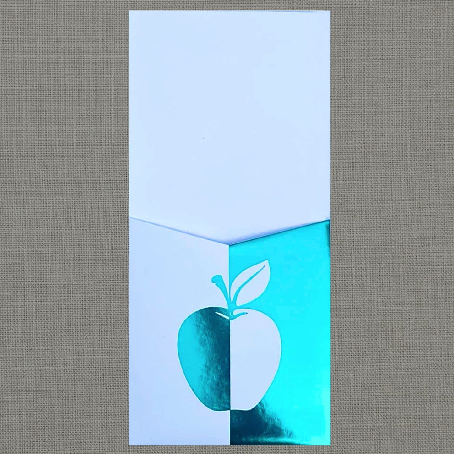 Foil Mondrian Apples - Cutlery Pouch