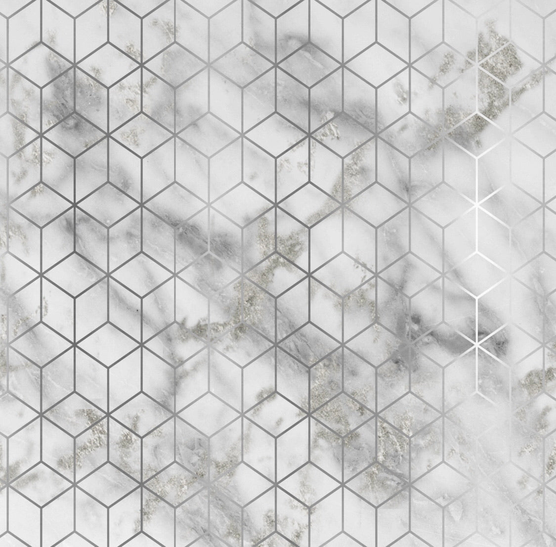 Carrara Platinum Charger - (SQUARE)