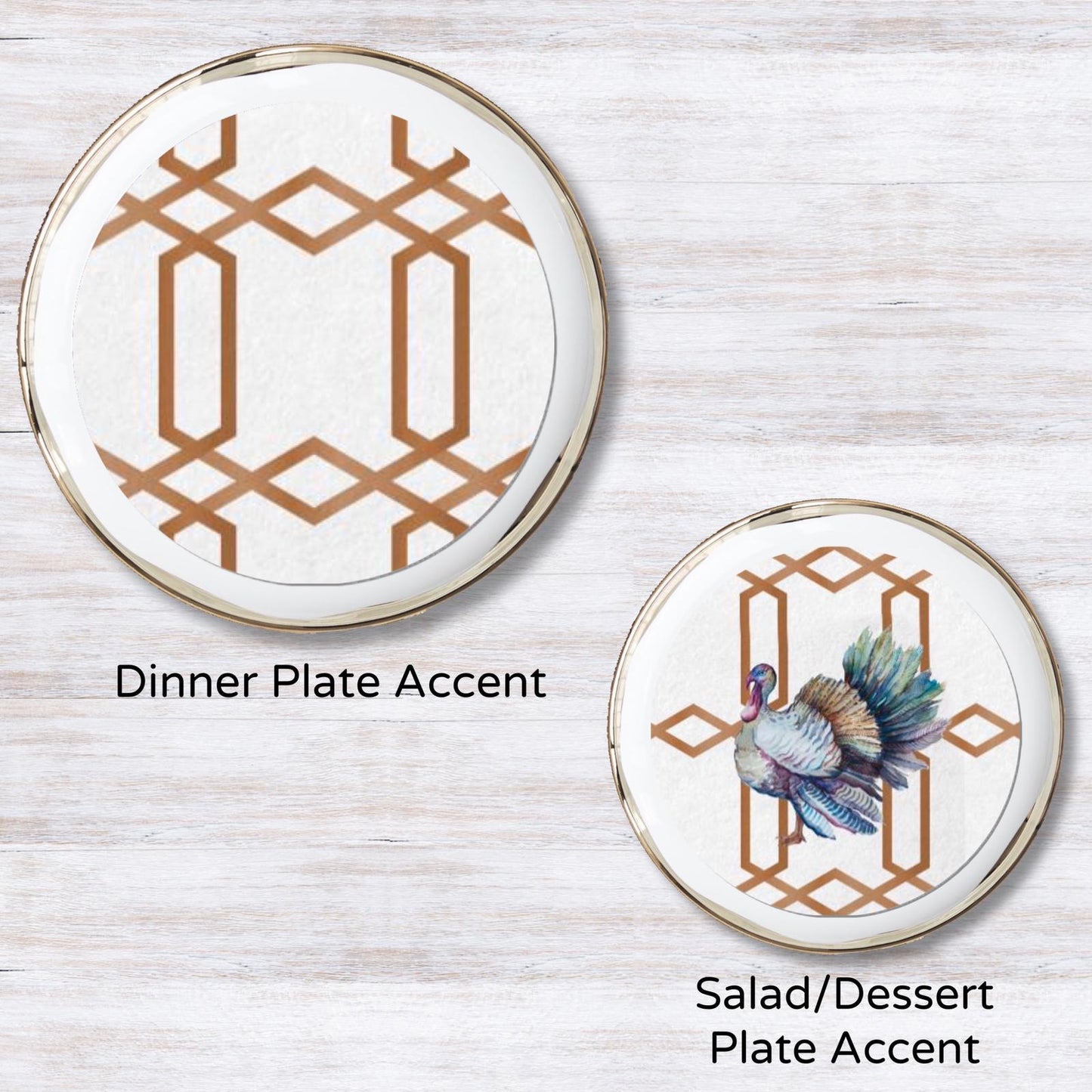 All the Trimmings Plate Accent