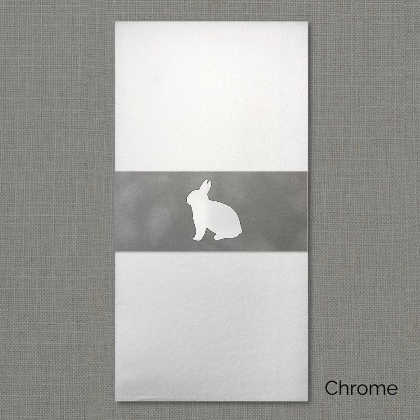 Bunny Velvet Napkin Wrap