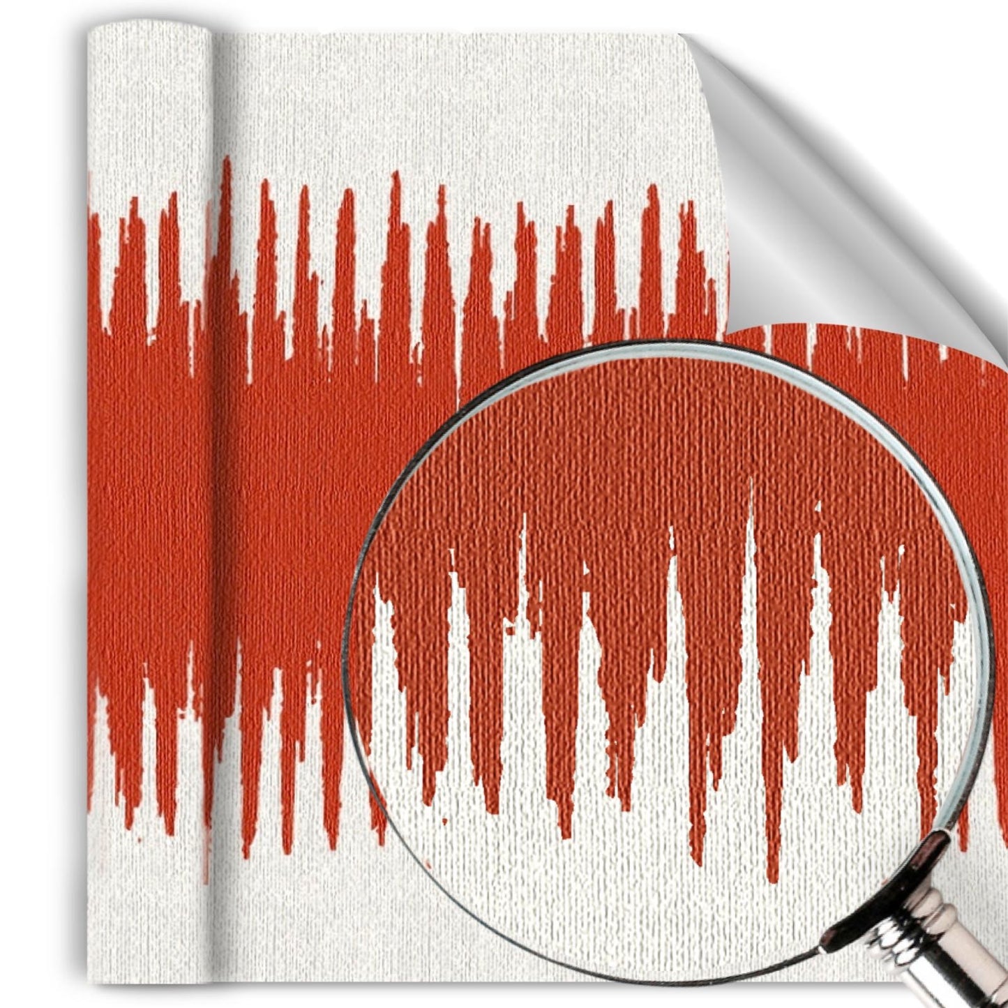 Kilim Stripe Burnt Orange