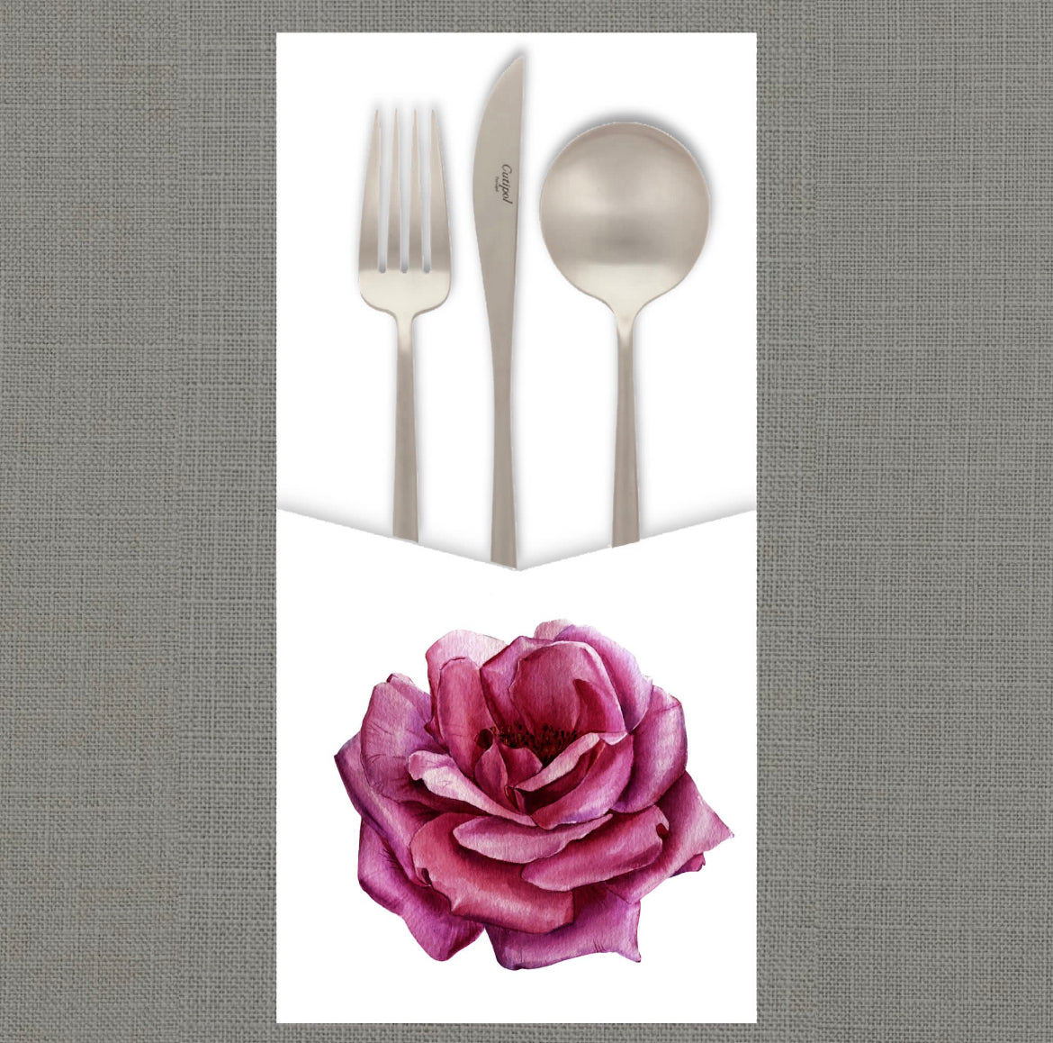 Camellia Cutlery Pouch