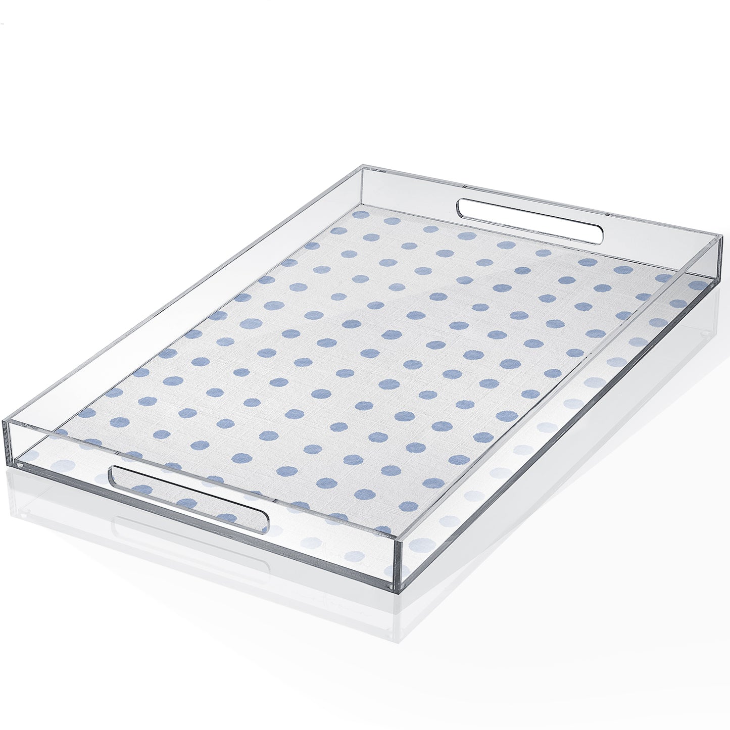 Blue Painted Dot (6 SIZES)