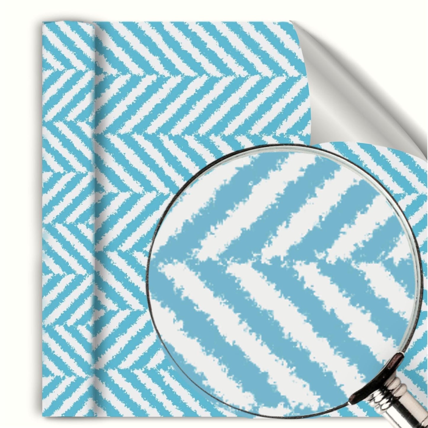 Herringbone Turquoise