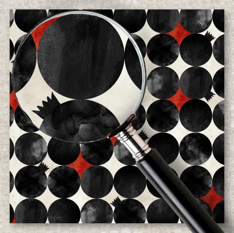 Pinpoint Pomegranate - Placemat