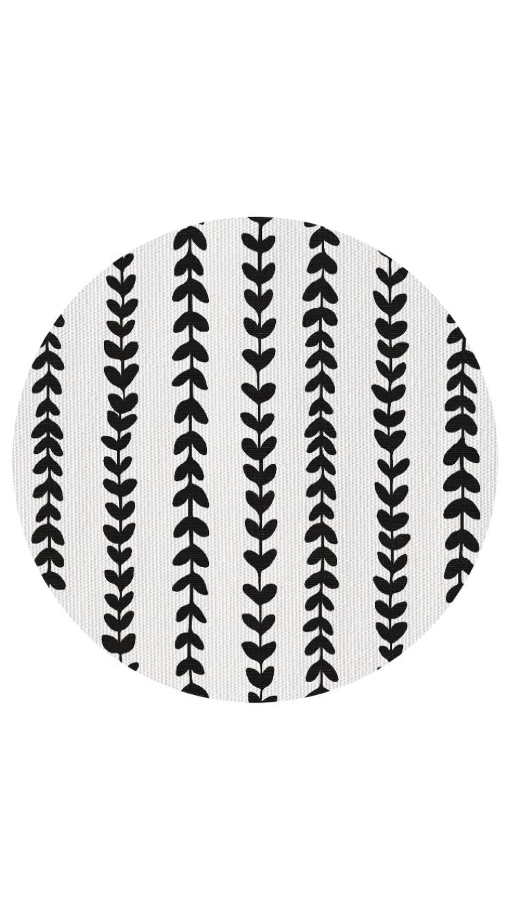 Laurel Stripe Plate Accent