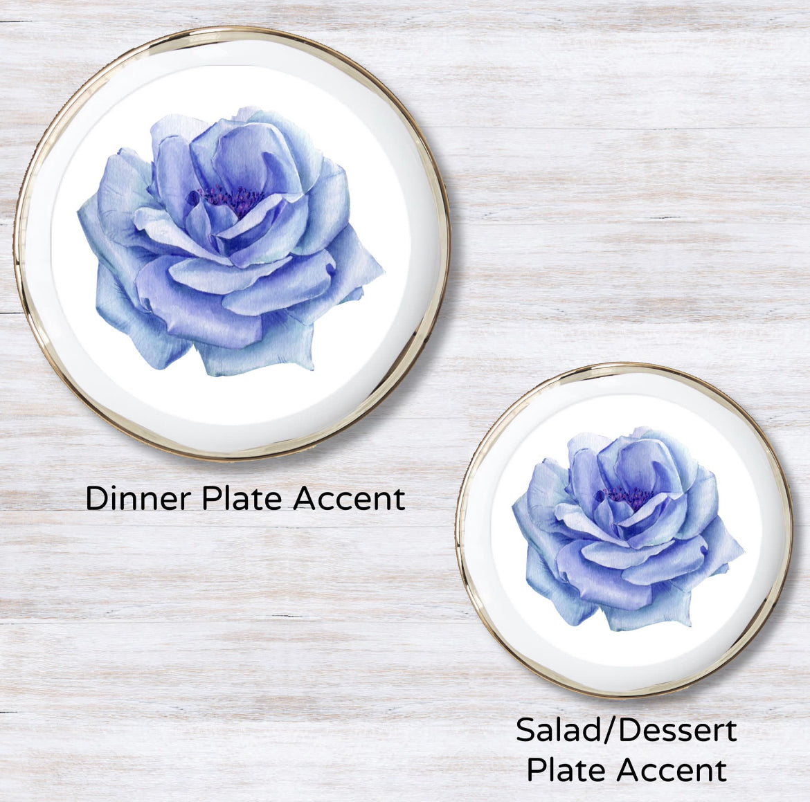 Camellia Plate Accent