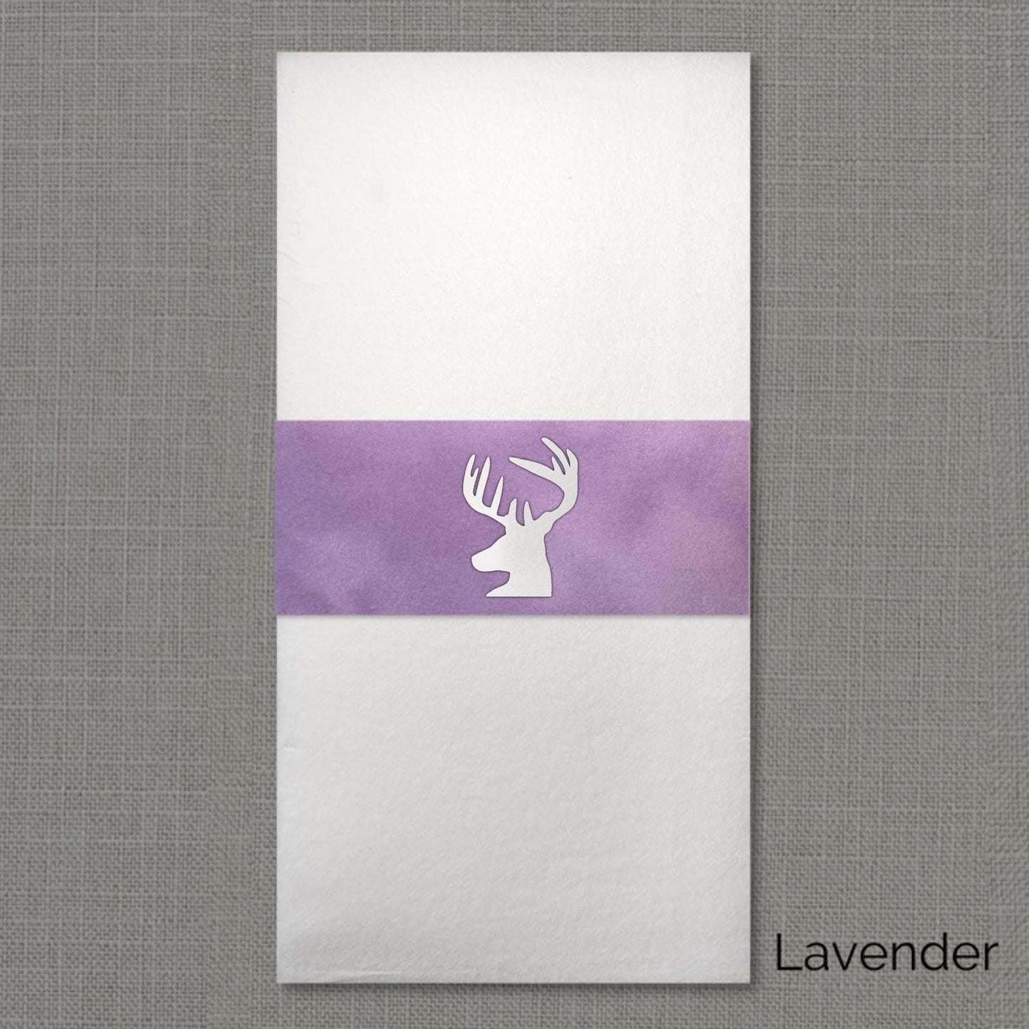 Reindeer Velvet Napkin Wrap