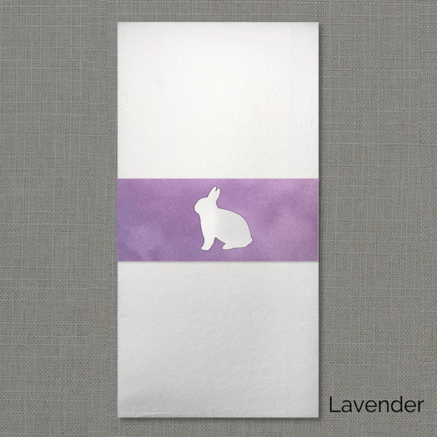Bunny Velvet Napkin Wrap