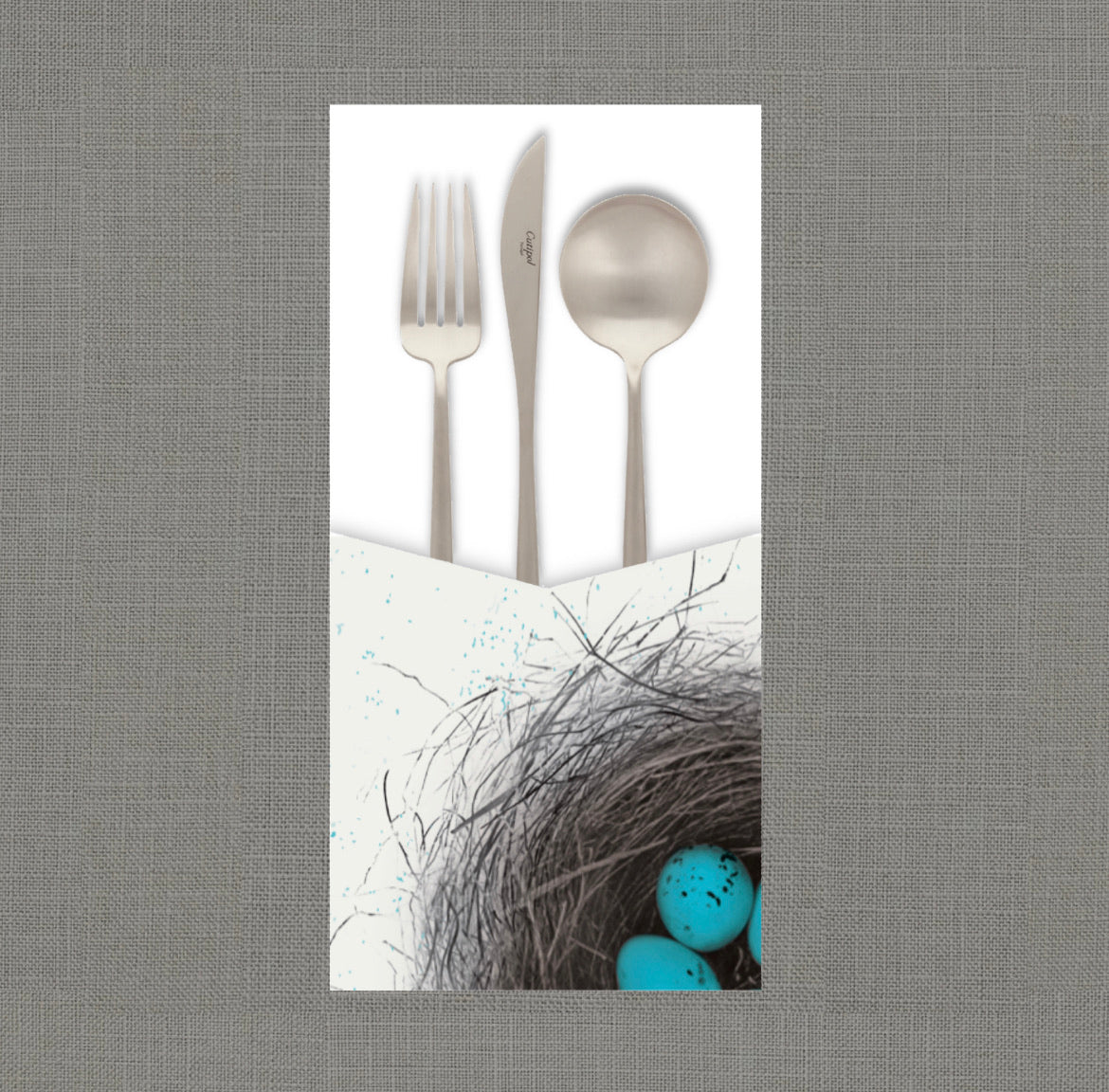 Robins Egg Cutlery Pouch
