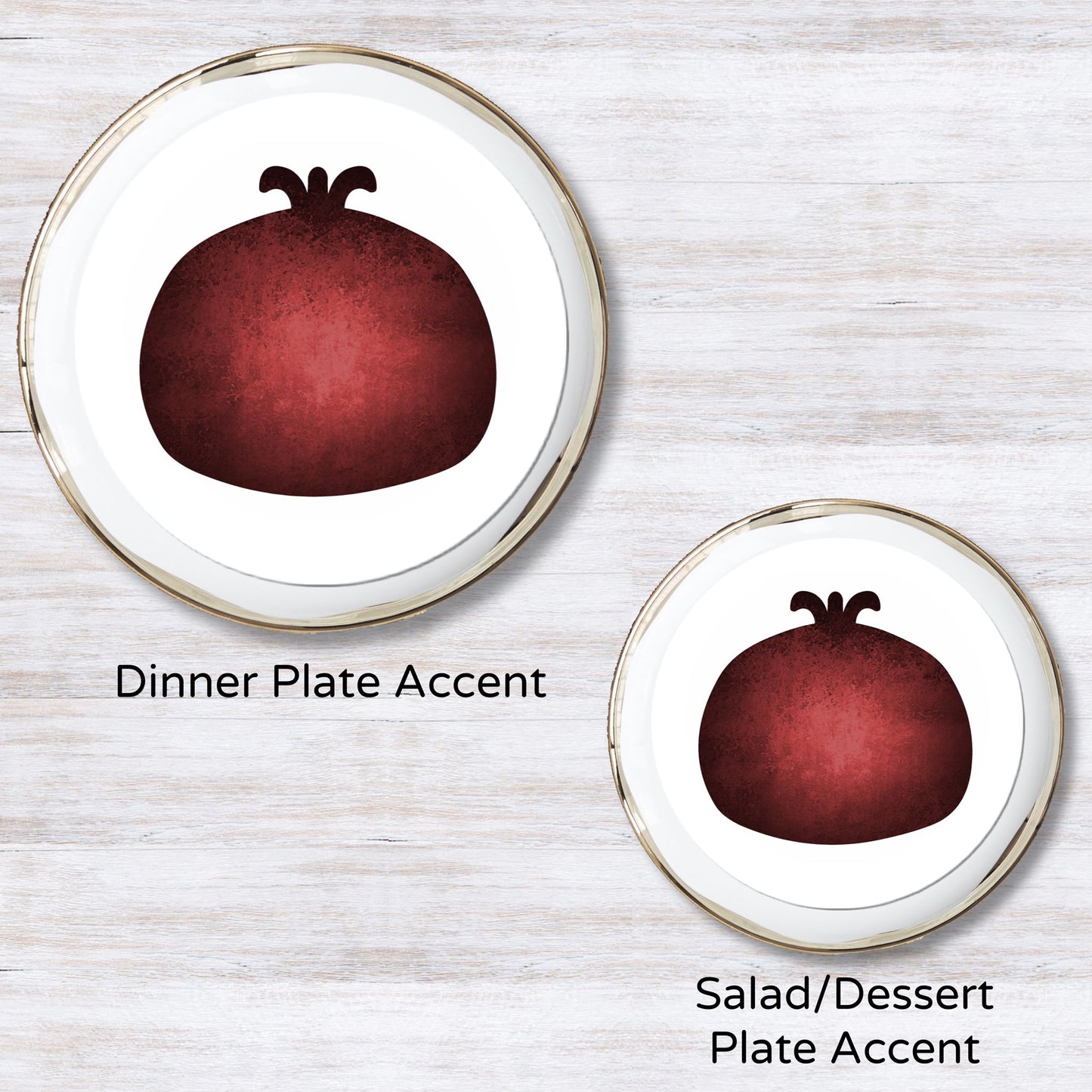 Granata Red Plate Accent