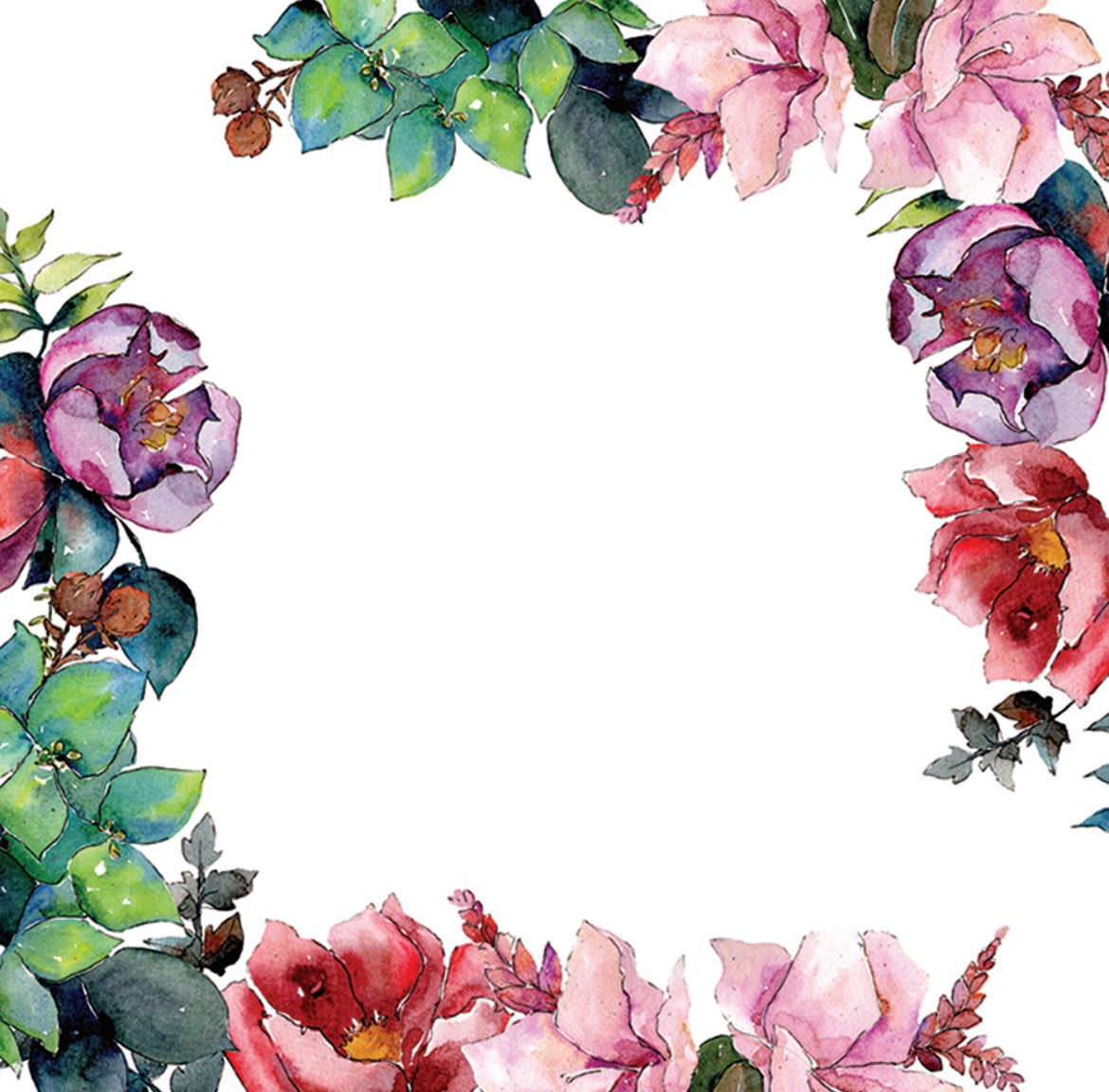 Floral Bouquet Charger - Charger - (SQUARE)