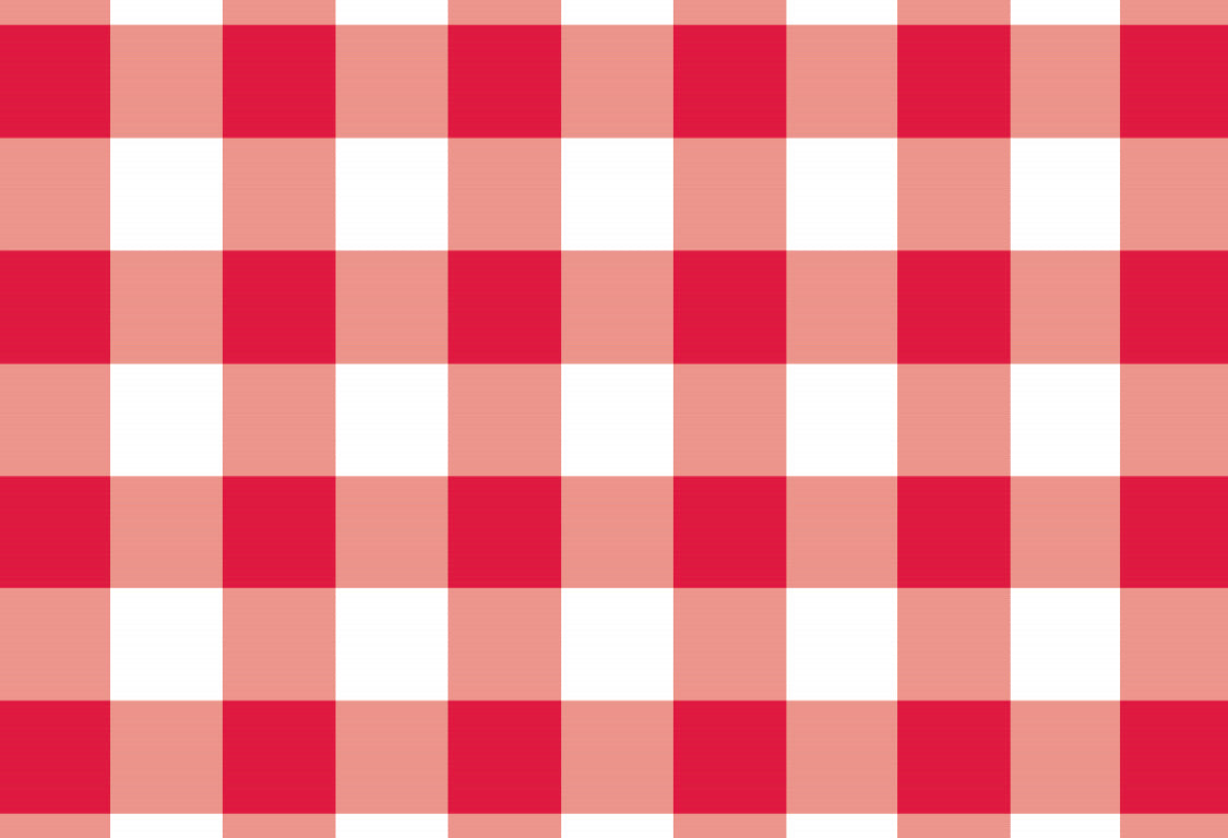 Gingham Red - Placemat