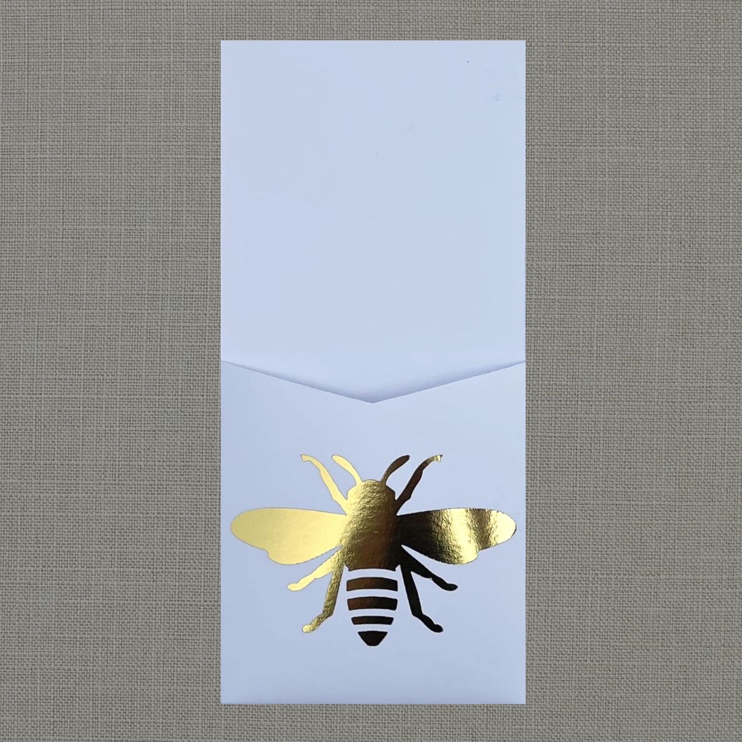 Foil Diamond Bee - Cutlery Pouch