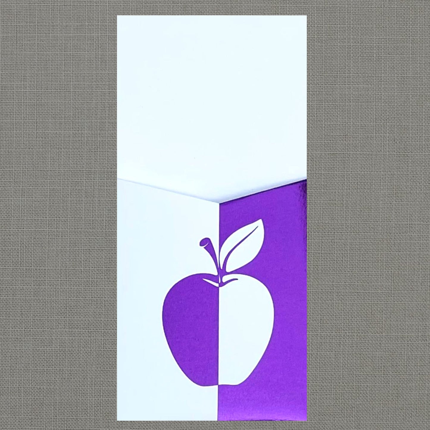 Foil Mondrian Apples - Cutlery Pouch