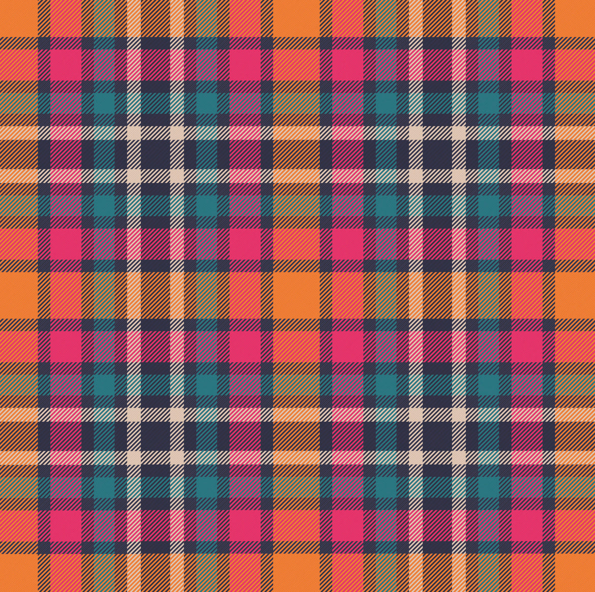 Tartan Spice Charger - (SQUARE)