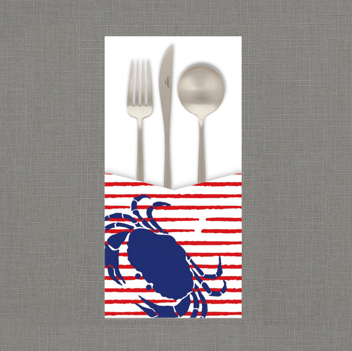 Chesapeake Blue Cutlery Pouch