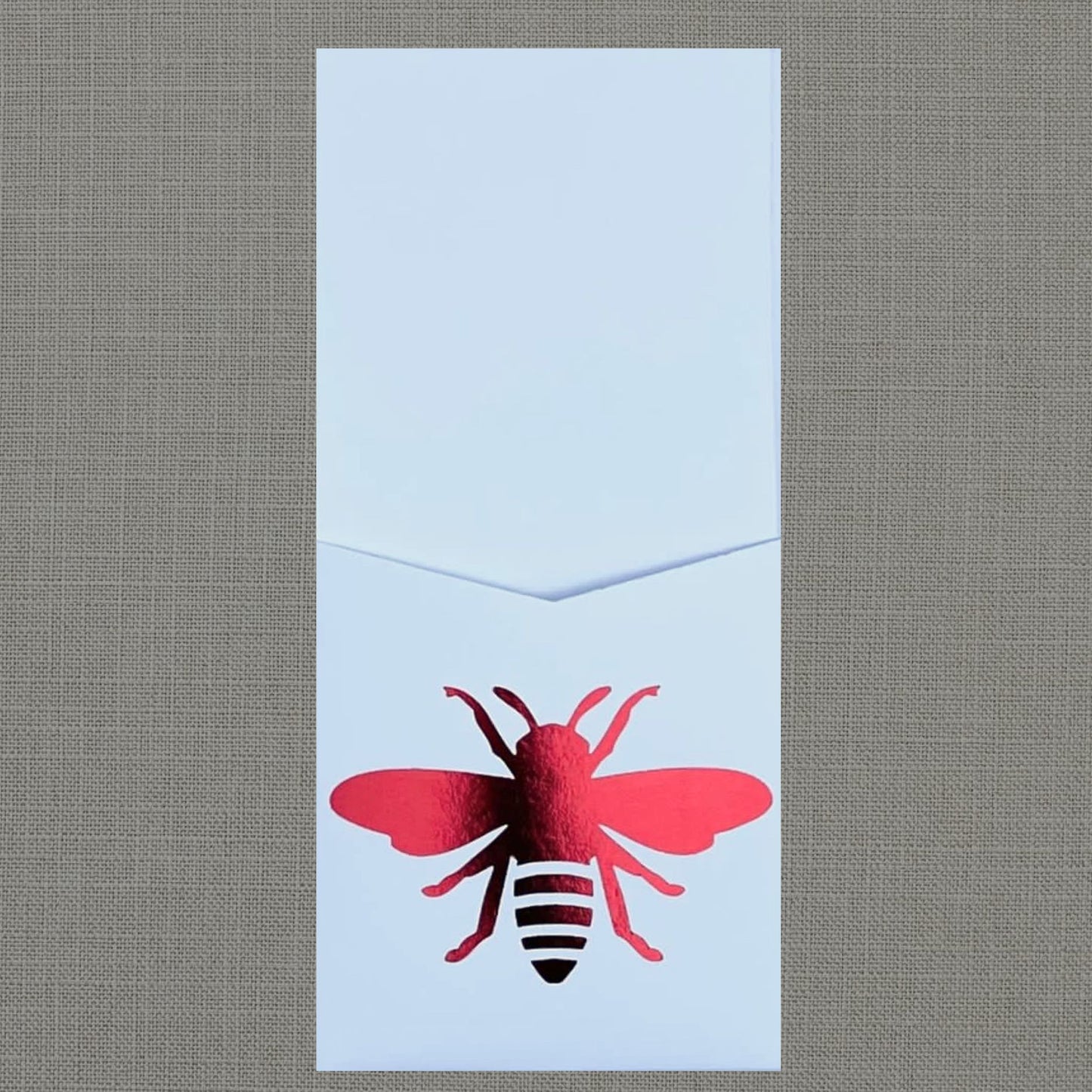 Foil Diamond Bee - Cutlery Pouch