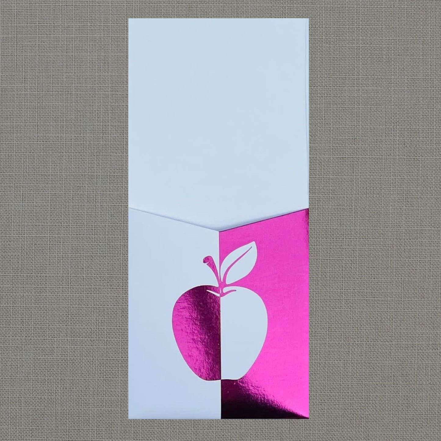Foil Mondrian Apples - Cutlery Pouch