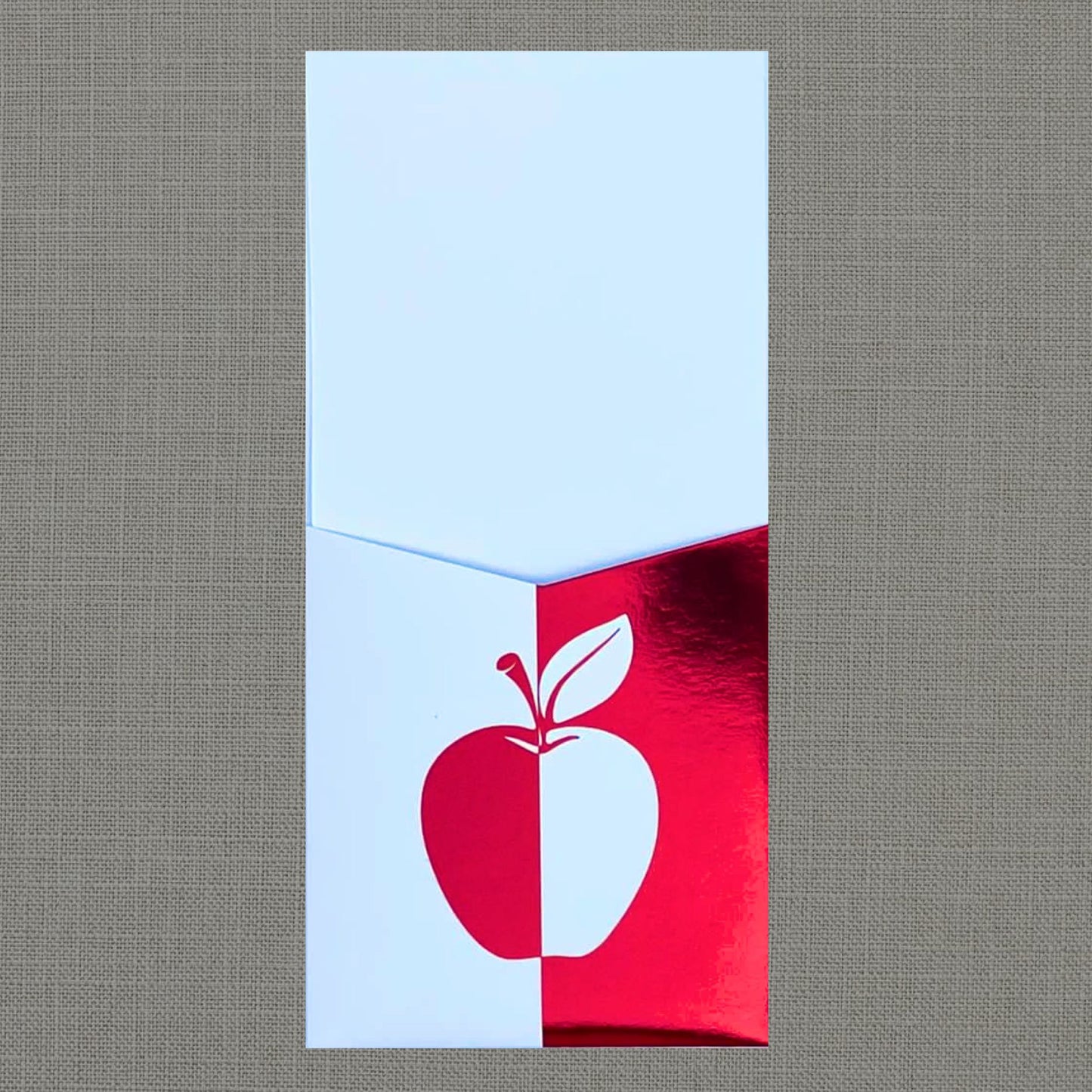 Foil Mondrian Apples - Cutlery Pouch