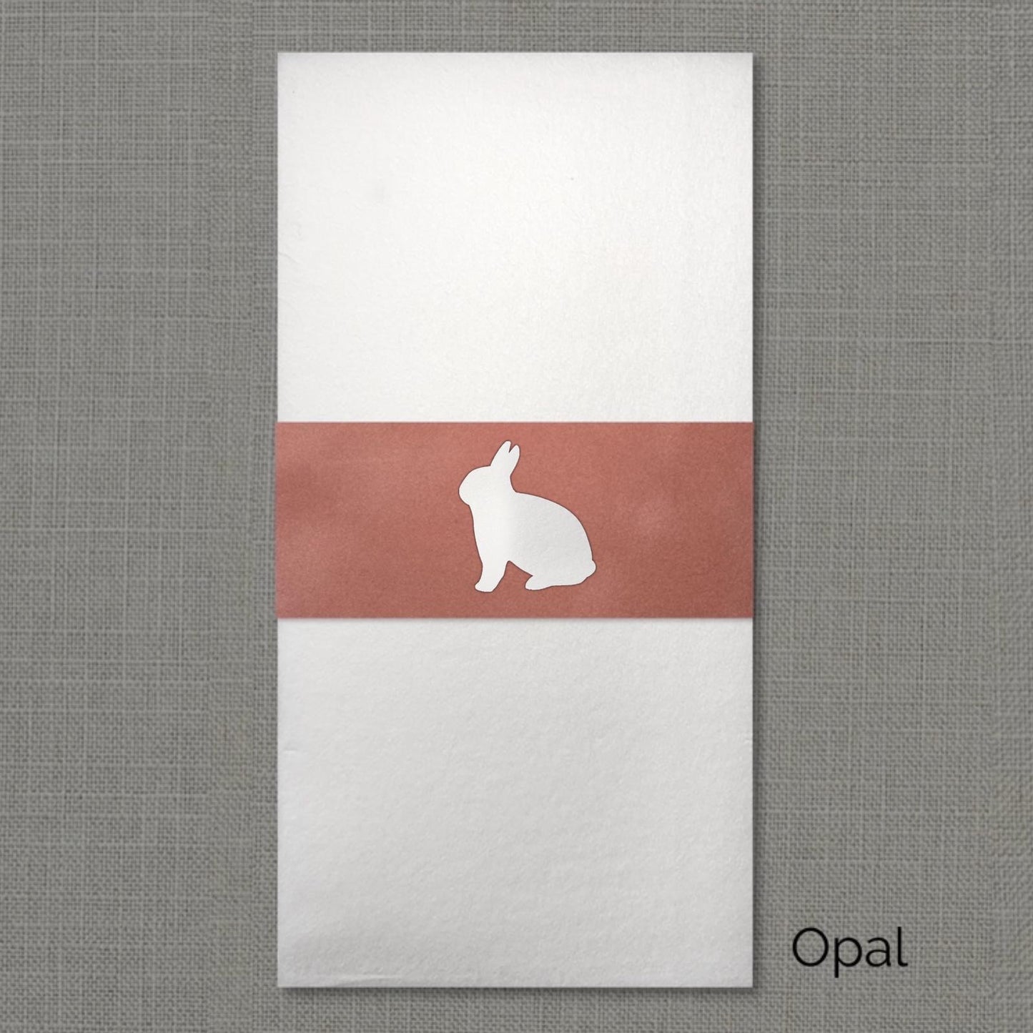 Bunny Velvet Napkin Wrap