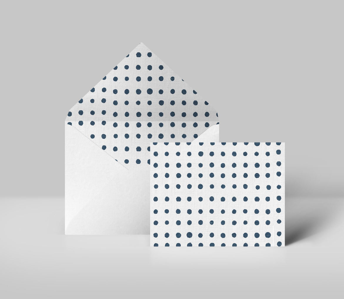 Chambray Painted Dot