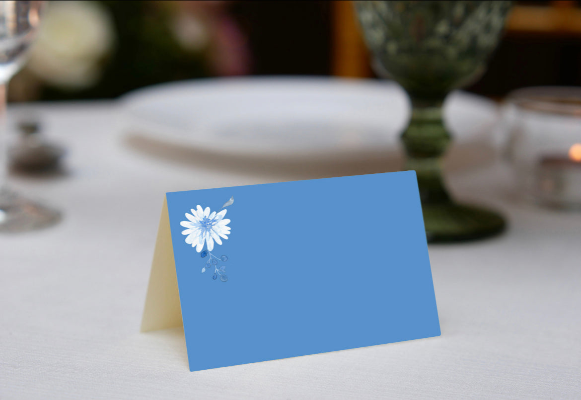 Pesach Floral Place Cards