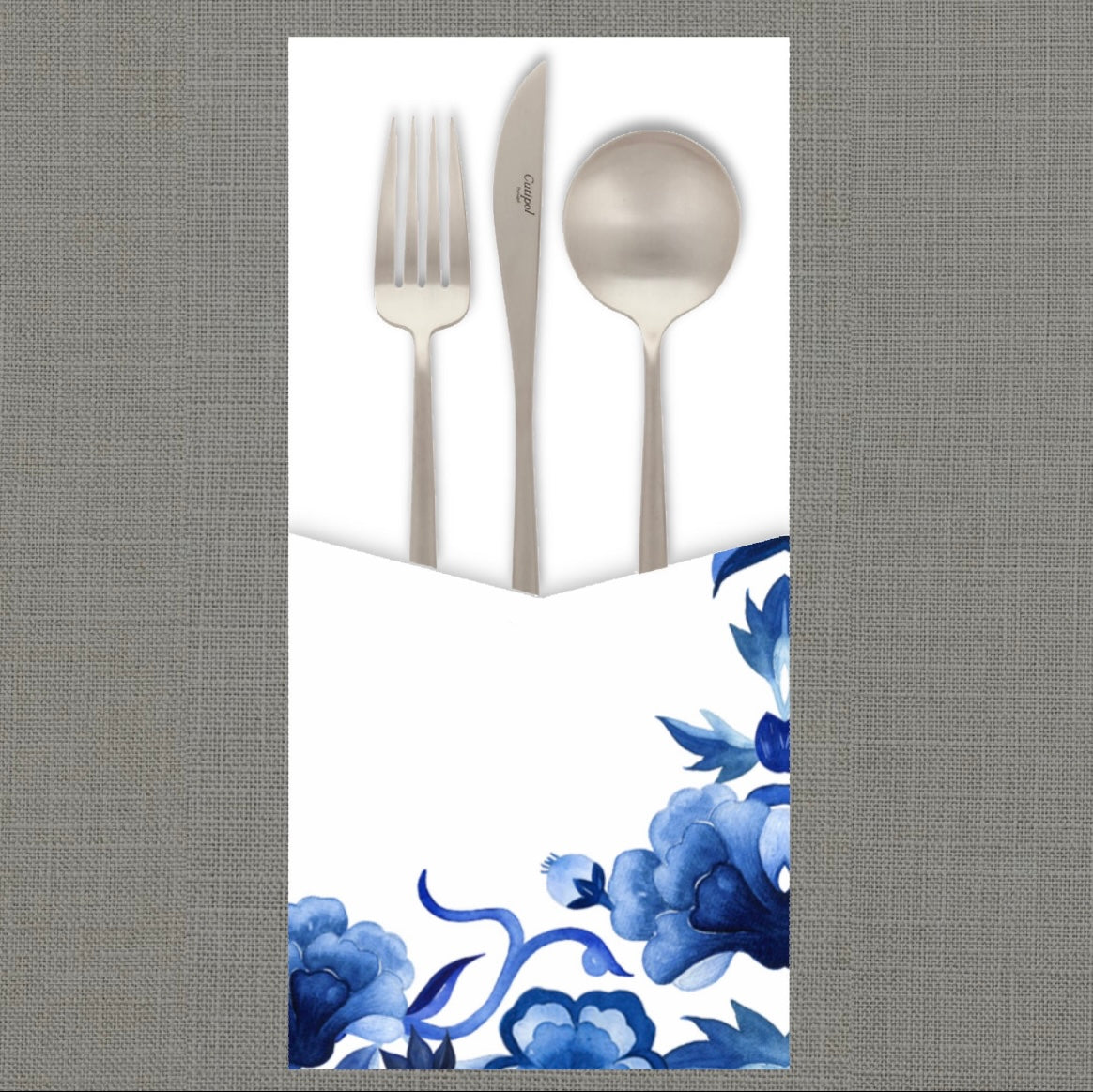 Chinoiserie Cutlery Pouch