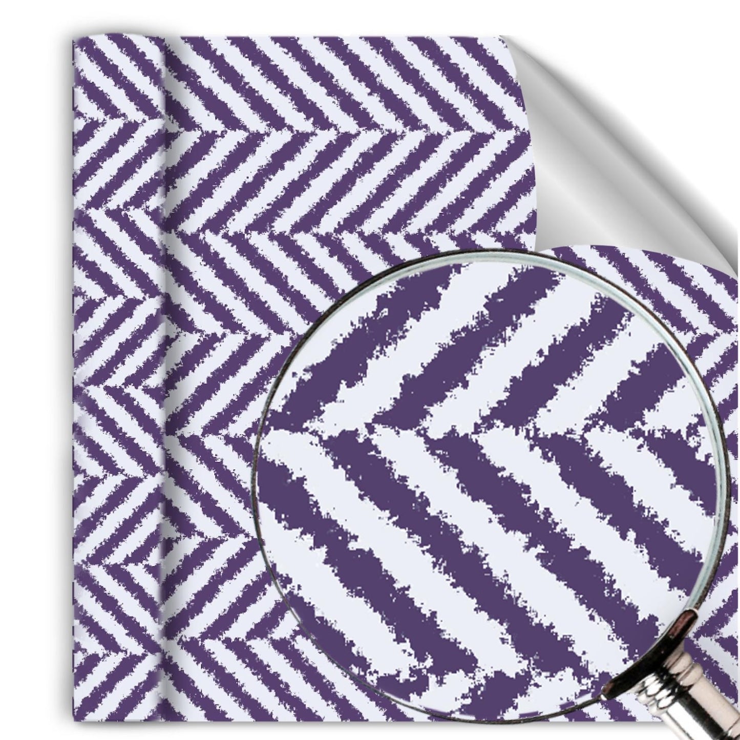 Herringbone Purple