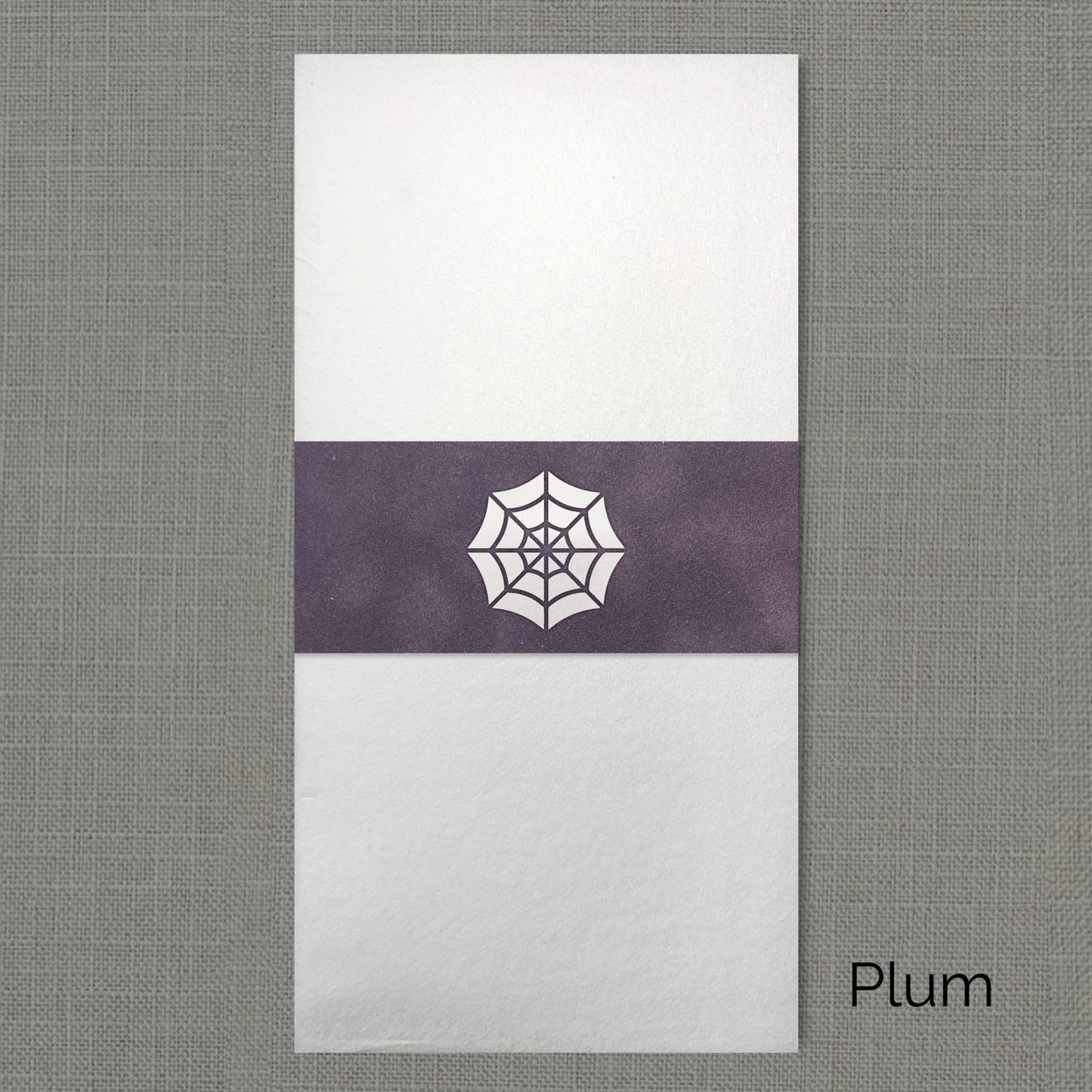 Spider Web Velvet Napkin Wrap