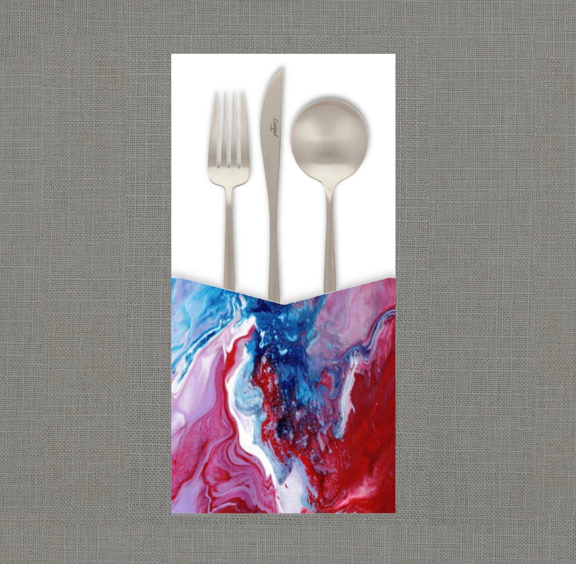 Marble Majesty Cutlery Pouch