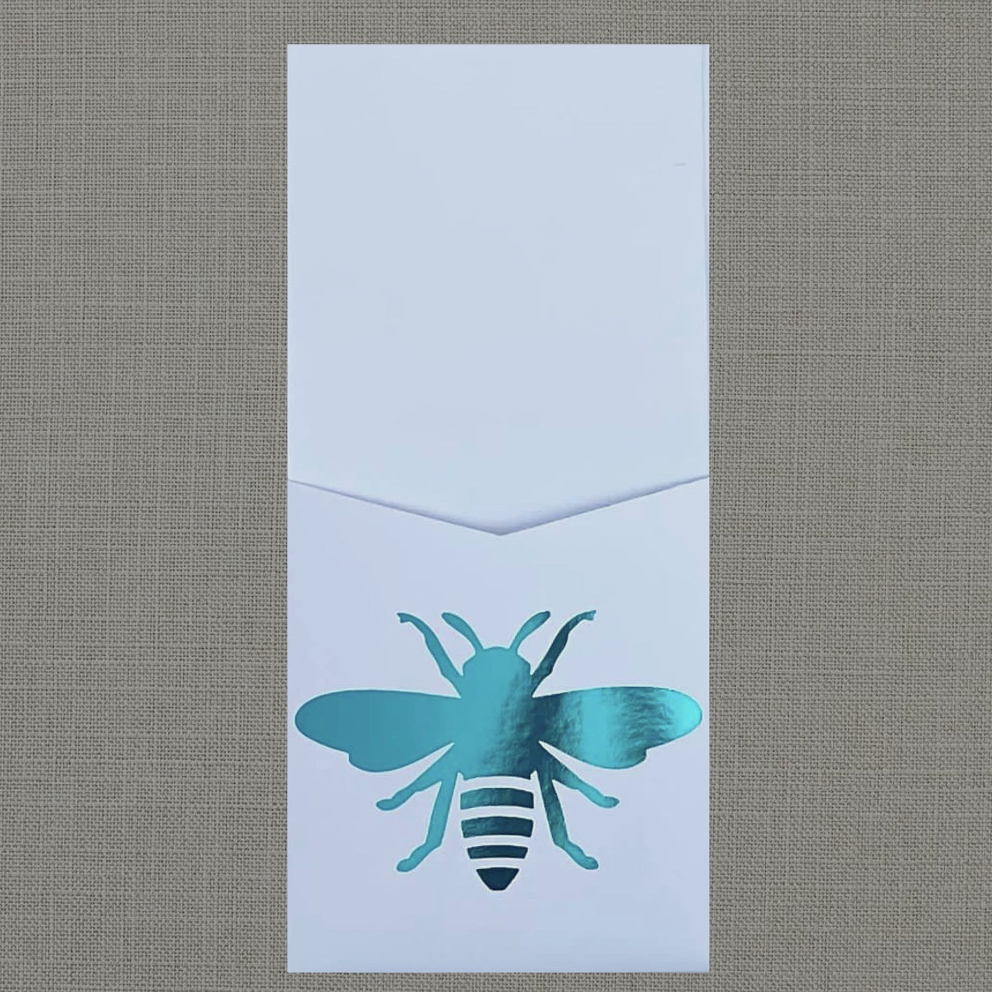 Foil Diamond Bee - Cutlery Pouch