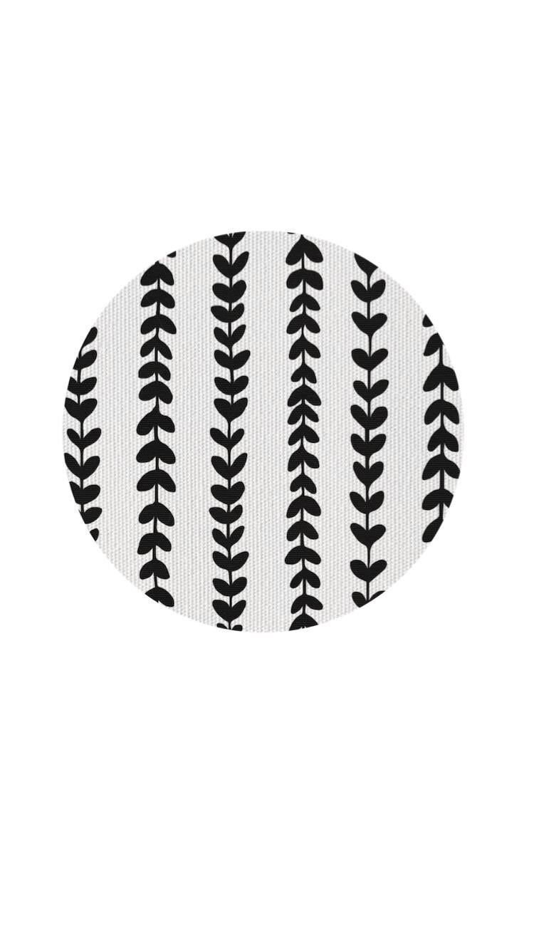 Laurel Stripe Plate Accent