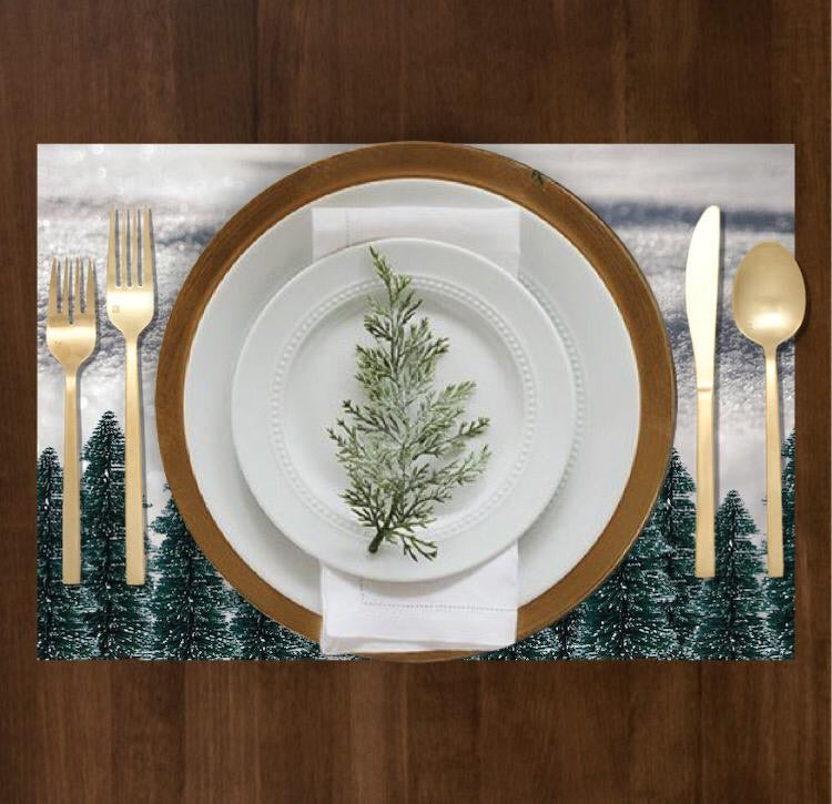 White Christmas - Placemat