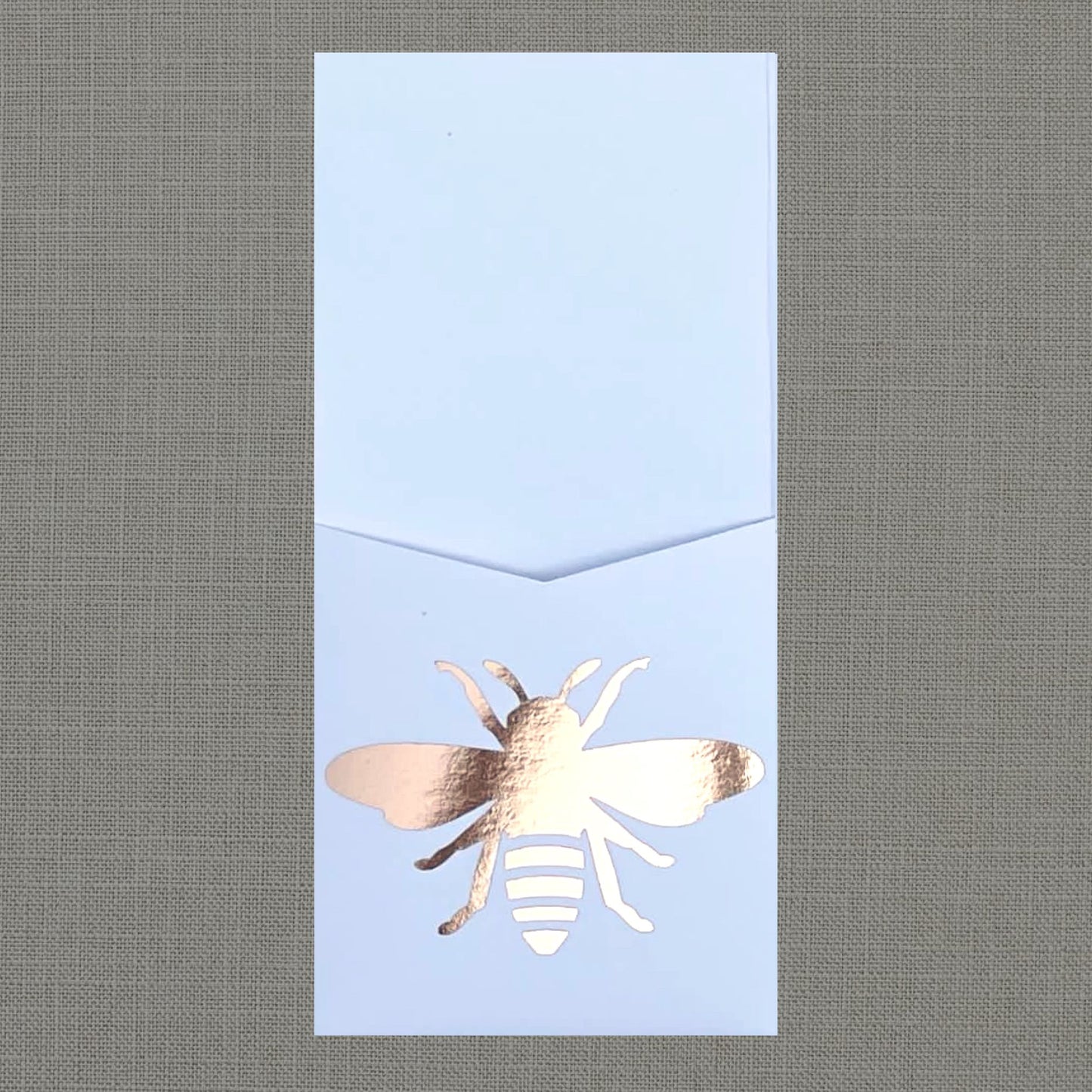 Foil Diamond Bee - Cutlery Pouch
